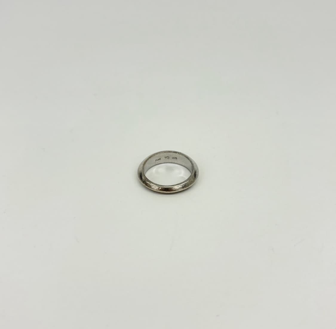 Saad (사드) 레터링 실버 링 상품이미지6