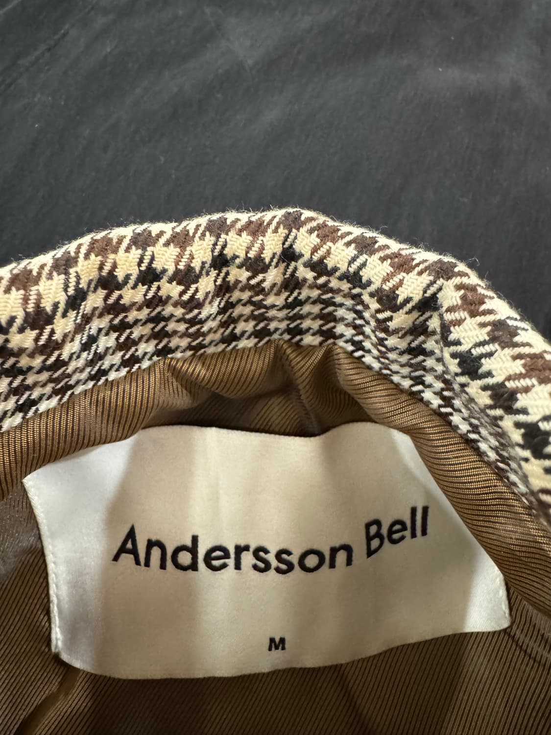 앤더슨벨 토마스 체크 스터드 자켓 상품이미지4