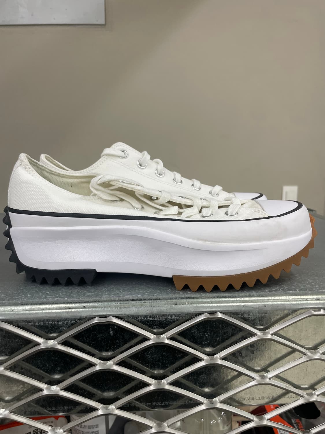 컨버스 런스타 하이크 로우 화이트 250  상품이미지4