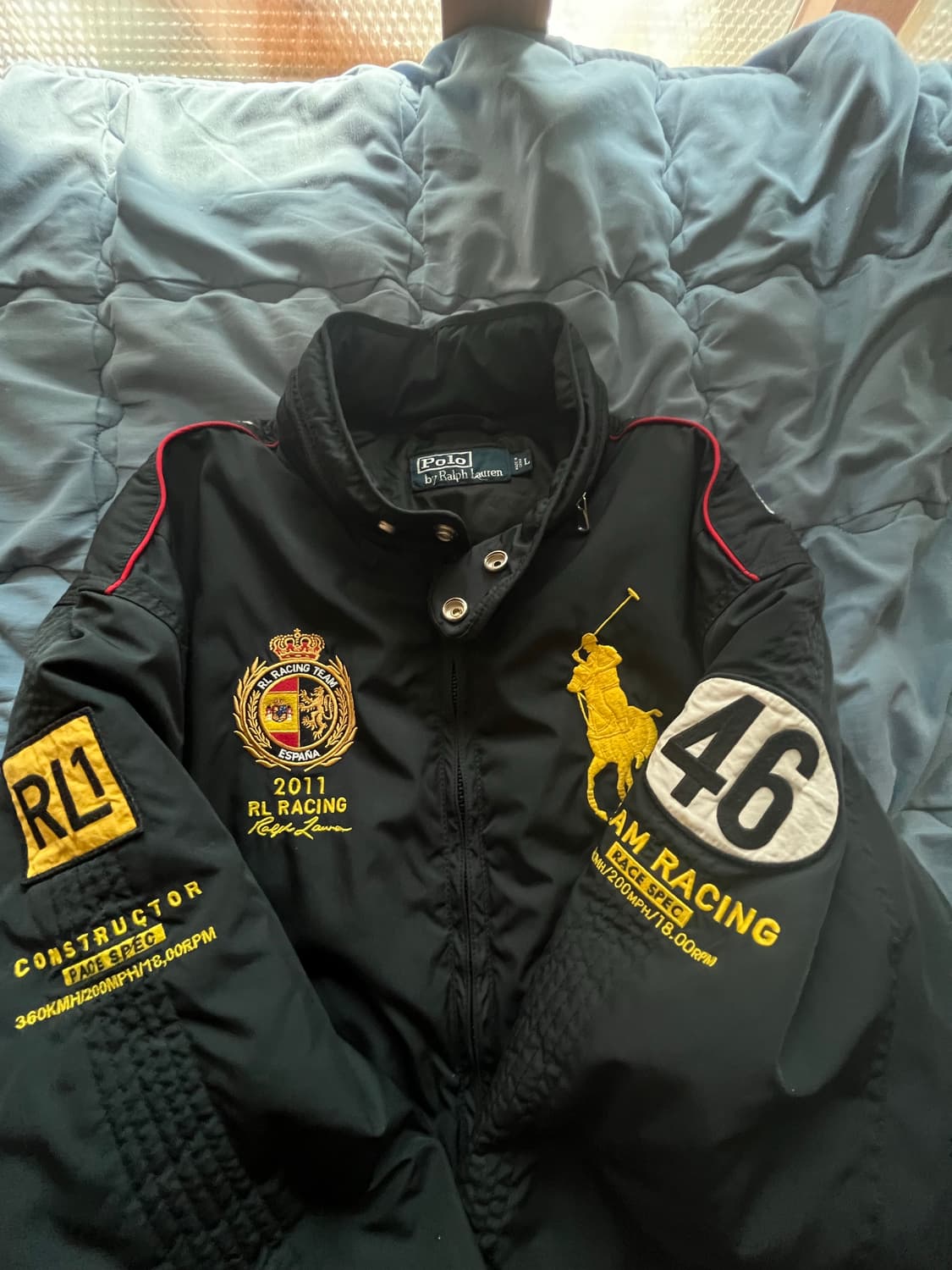 폴로 랄프로렌 빅포니 레이싱 봄버자켓 상품이미지3