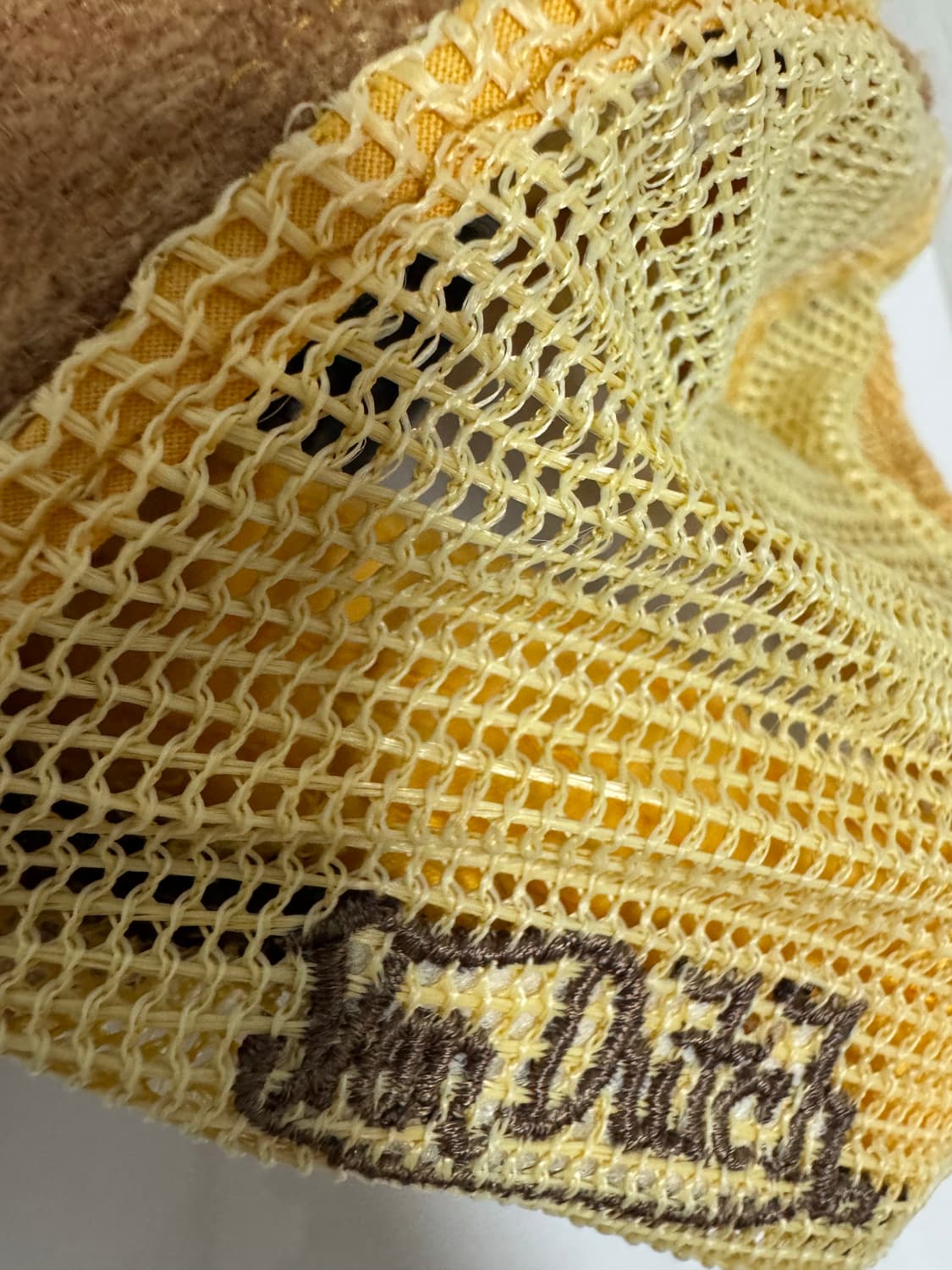 Y2K 본더치 레더 매쉬 캡 상품이미지4