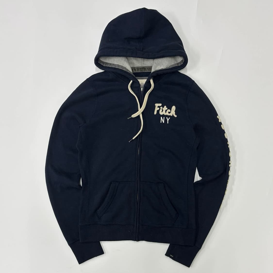 아베크롬비 y2k 여리핏 올드스쿨 스웻 걸즈 대장급 후드집업 희귀져지(M 상품이미지2