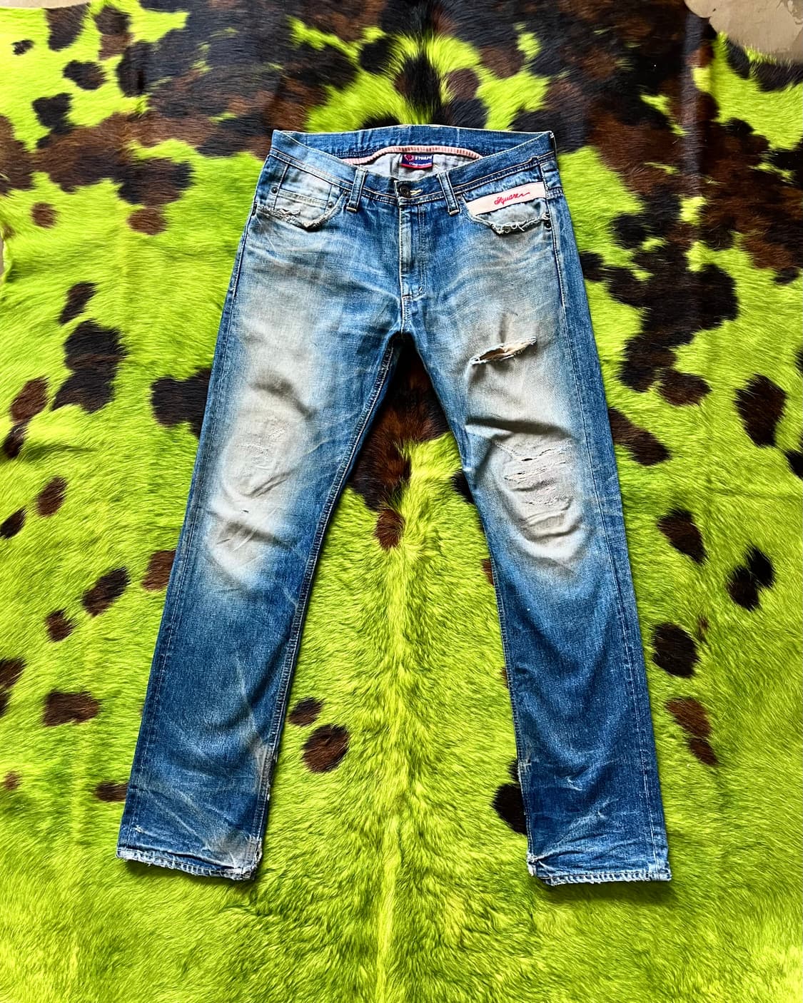 90-00s S?UAPE Japan Sugar Skull Denim 상품이미지4