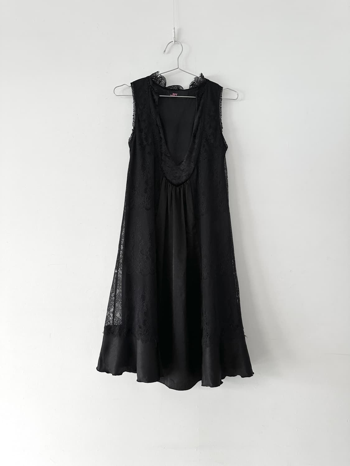 RAY BEAMS V - neck silk layer ops 상품이미지1