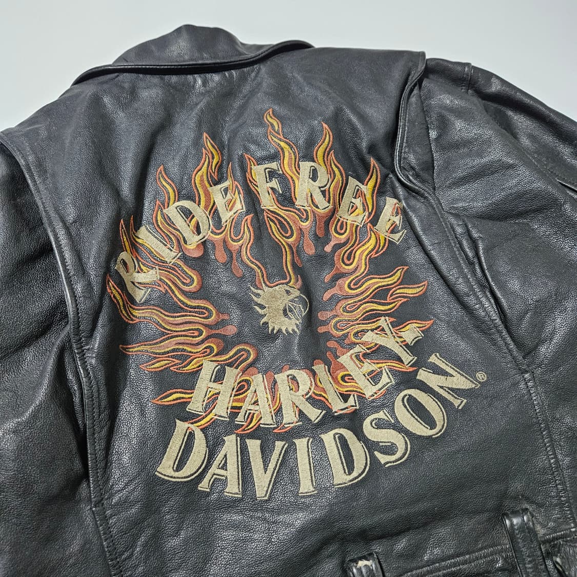 할리데이비슨 플레임 이글 레더자켓[XL] 상품이미지4