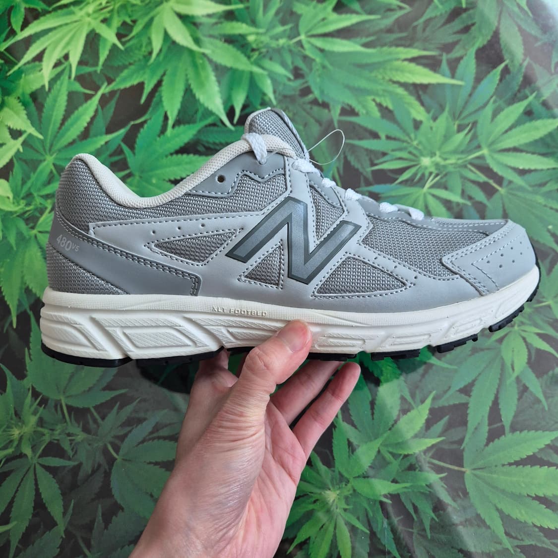 (세일)(새상품)뉴발란스 회색 운동화W480 상품이미지4