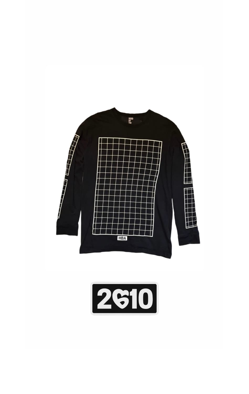 Hood By Air Grid Long Sleeve 상품이미지1