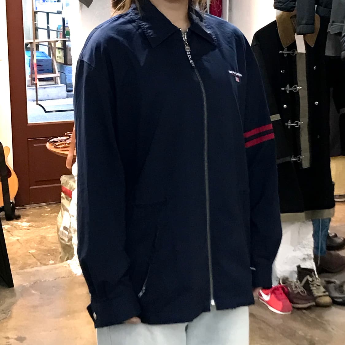 폴로 스포츠 네이비 윈드브레이커 블루종 자켓 남성 105 110 사이즈 상품이미지9