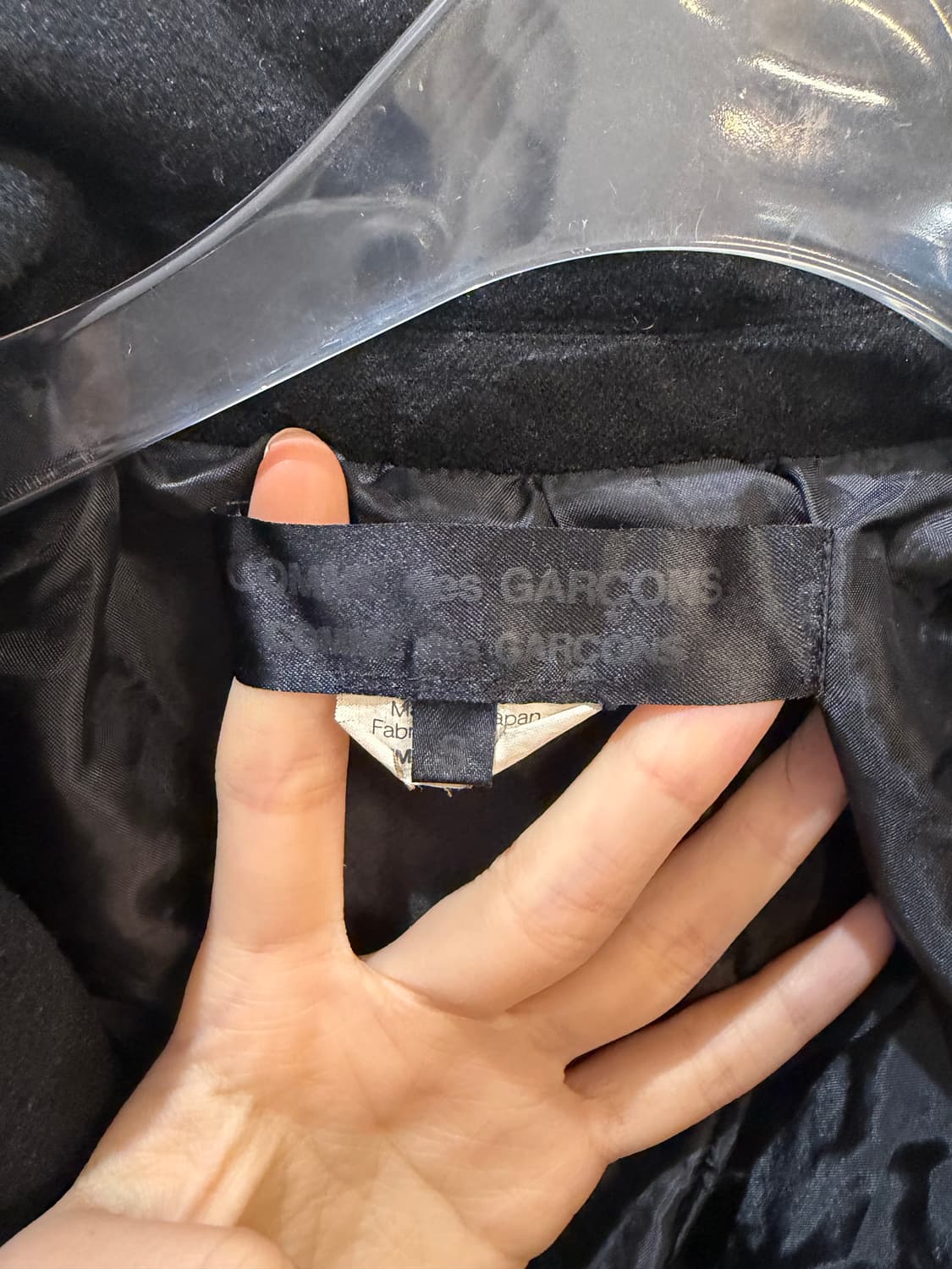 Comme des Garcons Ruffle Detail Black Ja 상품이미지10