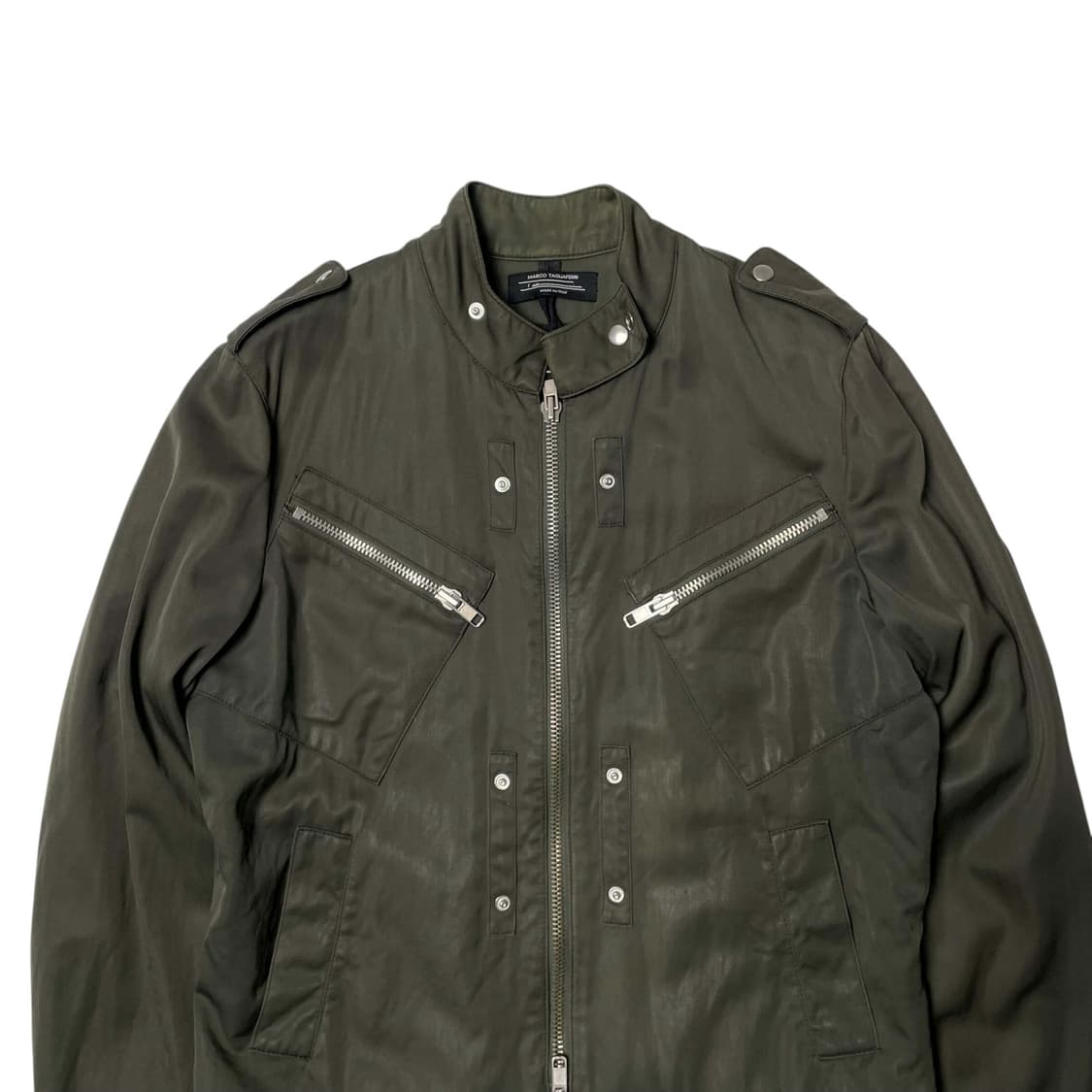 Marco tagliaferri 대각 포켓 집업 자켓 (italy) 상품이미지2