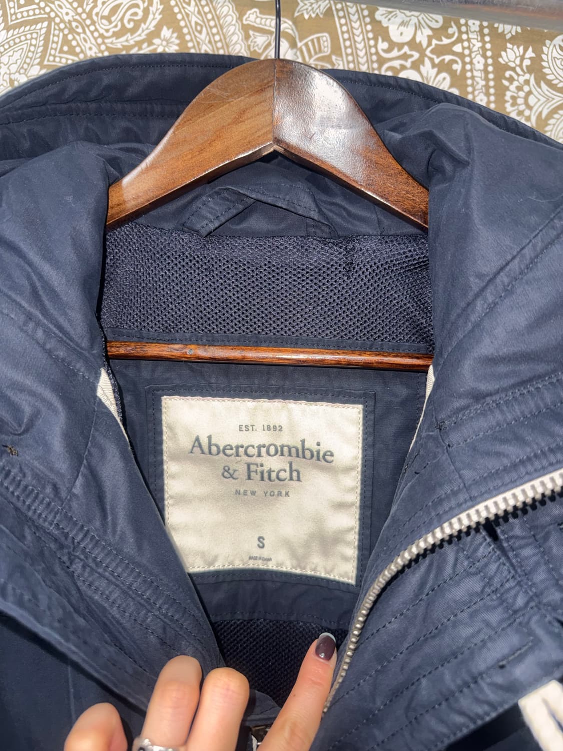 아베크롬비 네이비 하프 투웨이 야상자켓  상품이미지4
