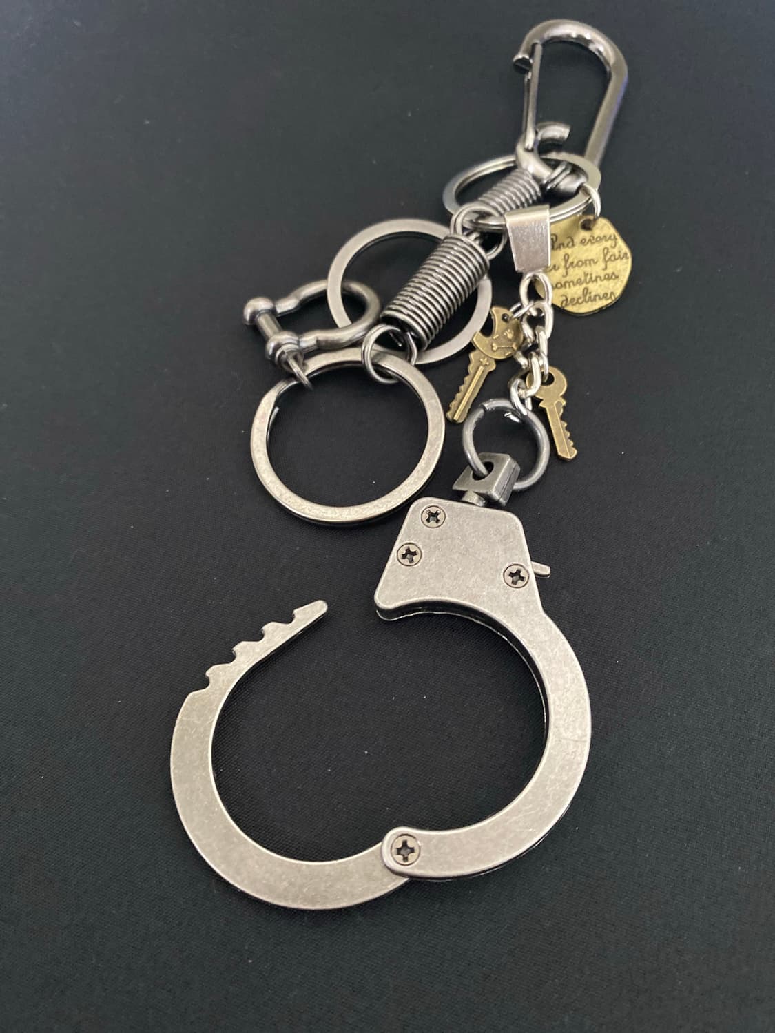 메탈 오픈 수갑 키링 상품이미지2