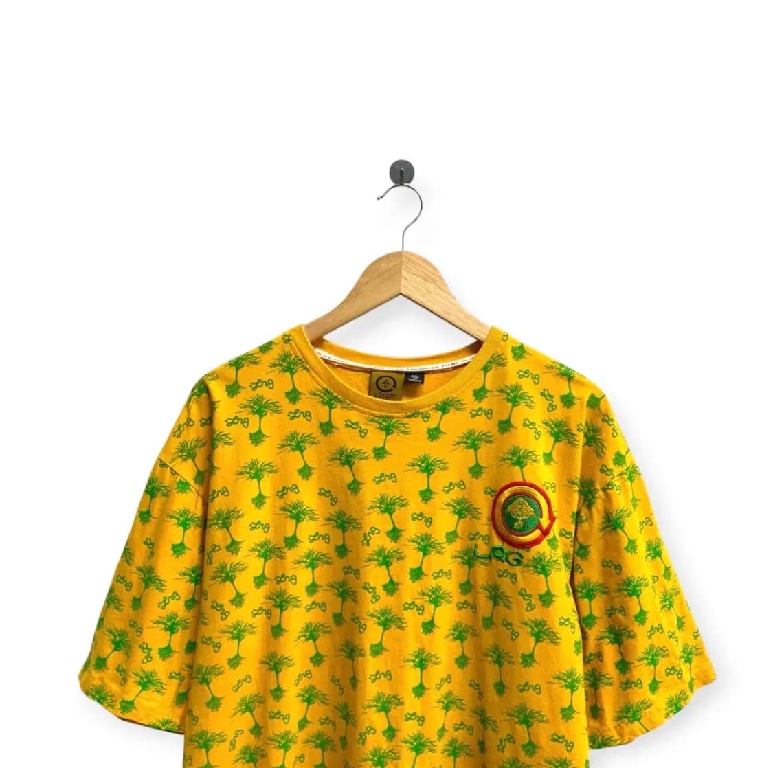 LRG 녹색 나무 패턴 아메카지 티셔츠 2XL 상품이미지4