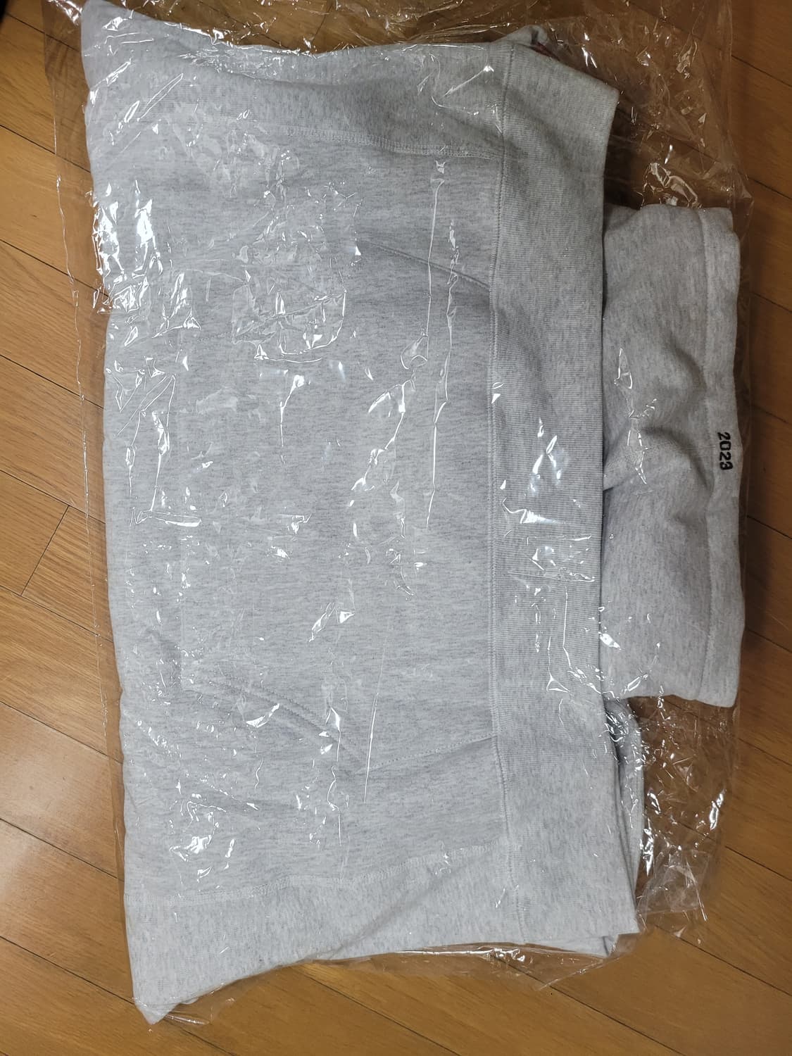 슈프림 박스로고 후드 스웨트셔츠 애쉬 그레이 - 23FW 상품이미지2