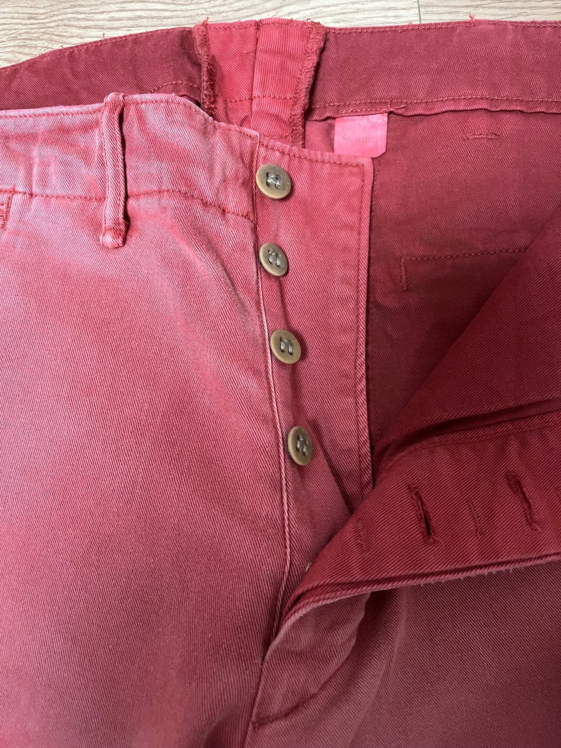 더블알엘 RRL 코튼 워싱 트윌 치노 팬츠 W31 L30 상품이미지4