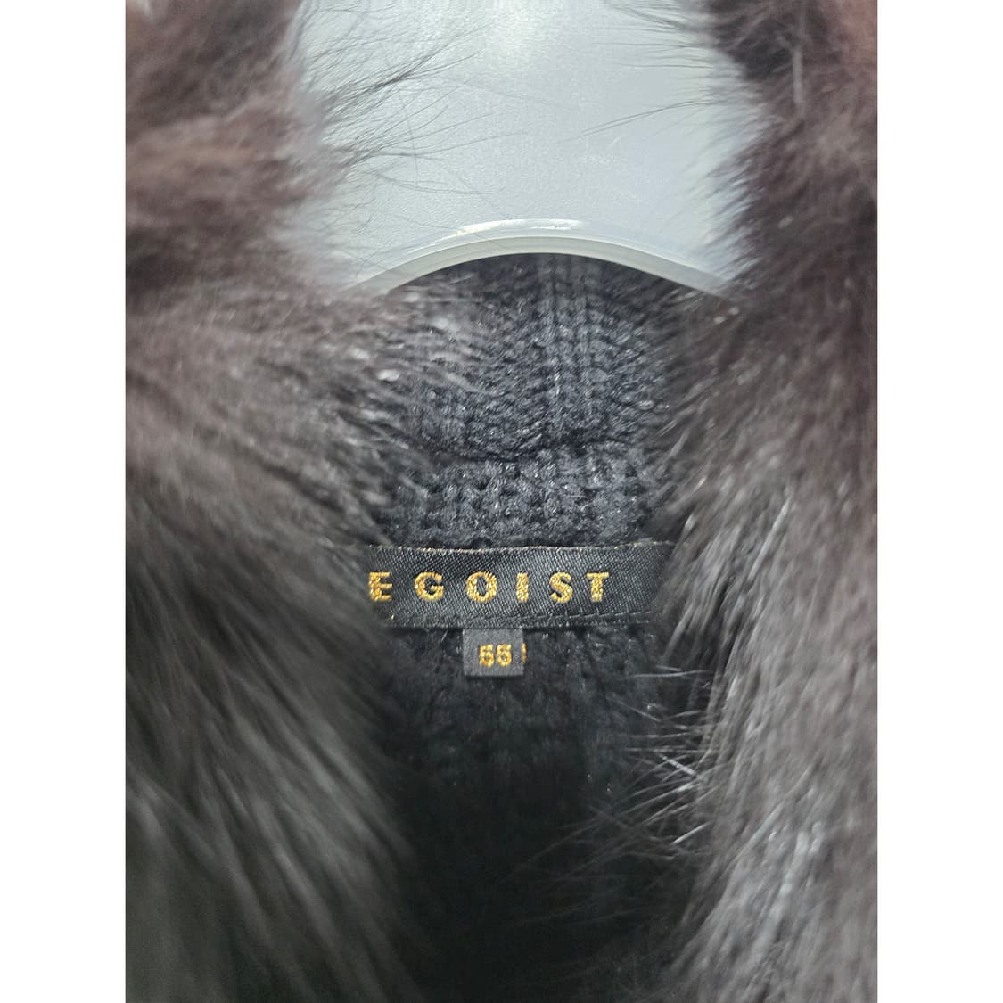 택포// 에고이스트 퍼 트리밍 가디건 S 상품이미지2