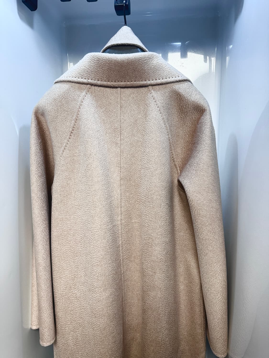 라브로 스타일 캐시미어 100% 롱코트 오트밀 S 상품이미지2