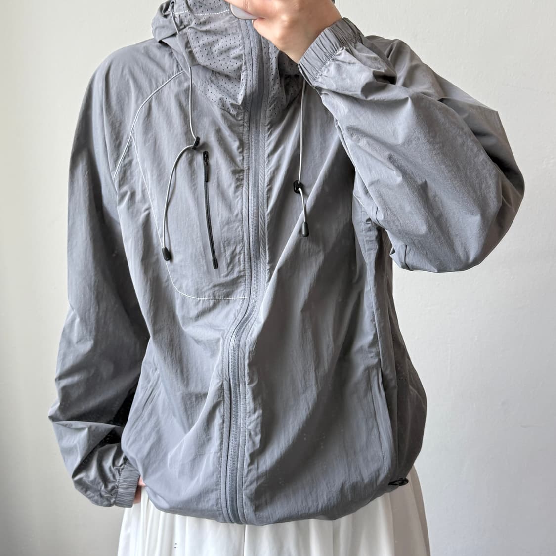 Haut 그레이 바람막이 상품이미지2