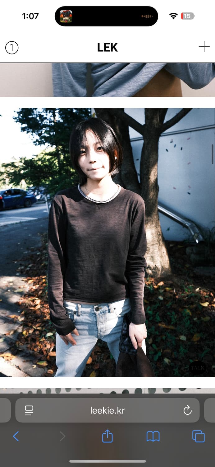 leekie 5 neck long sleeve 구해요 상품이미지1