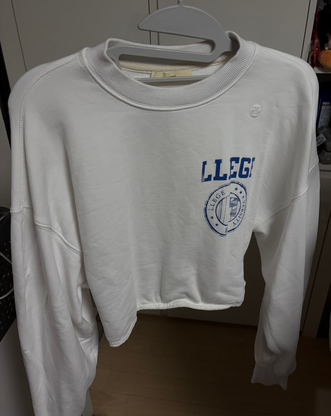 렉토 여성용 크롭 맨투맨 상품이미지2