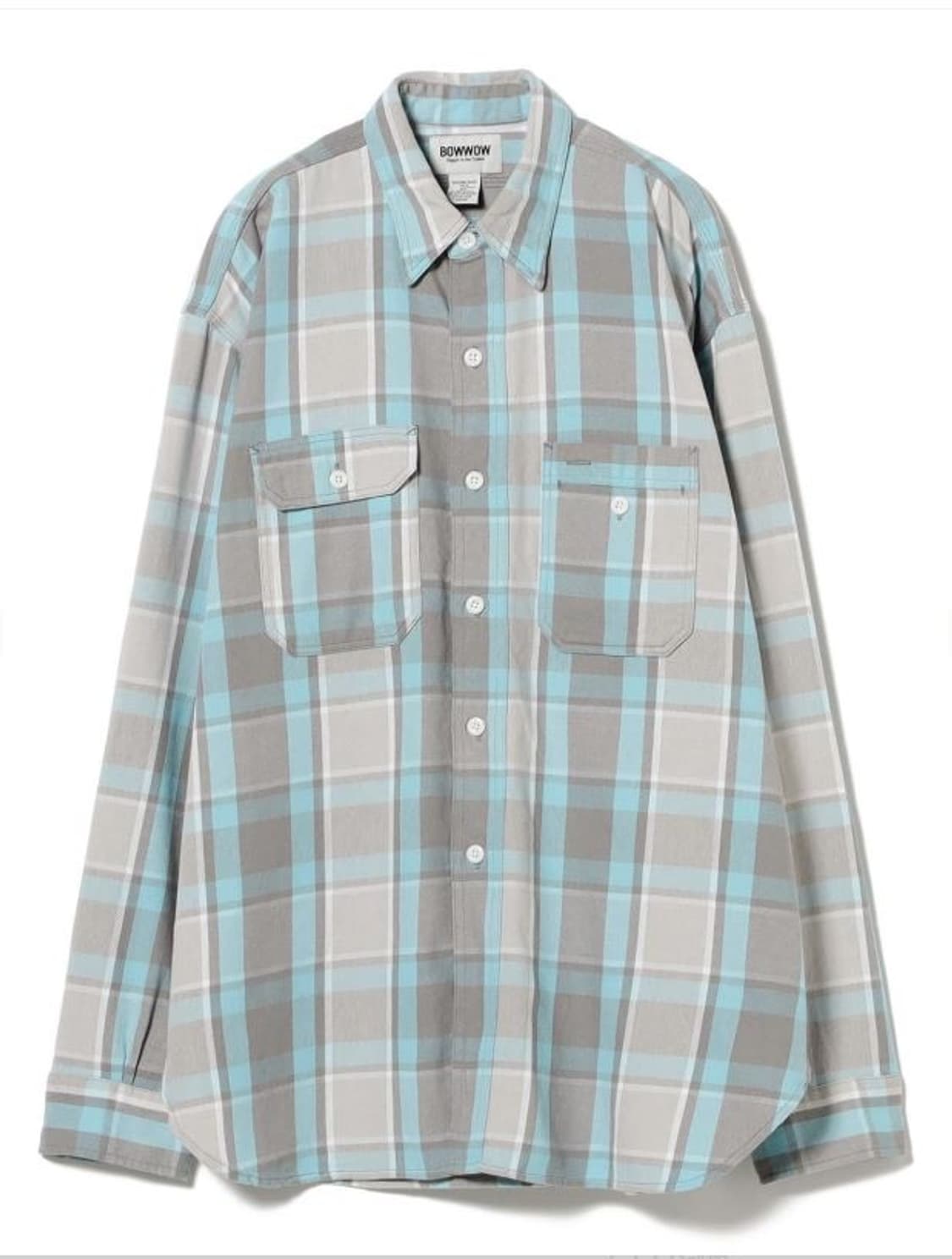 바우와우 페인터 플란넬 셔츠 L 상품이미지1