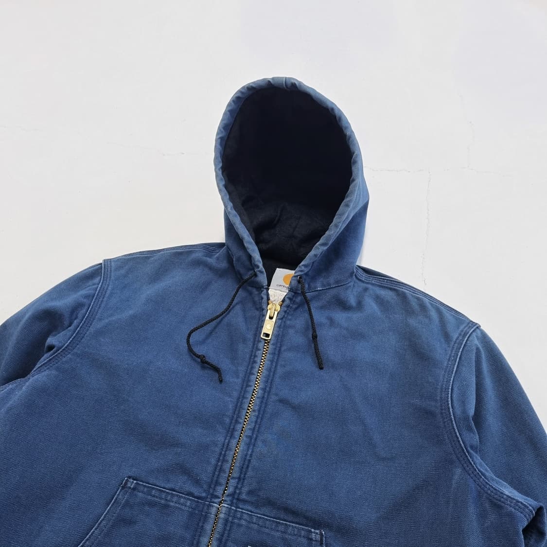 00S 빈티지 칼하트 액티브 자켓 J04 NVY - M 상품이미지4