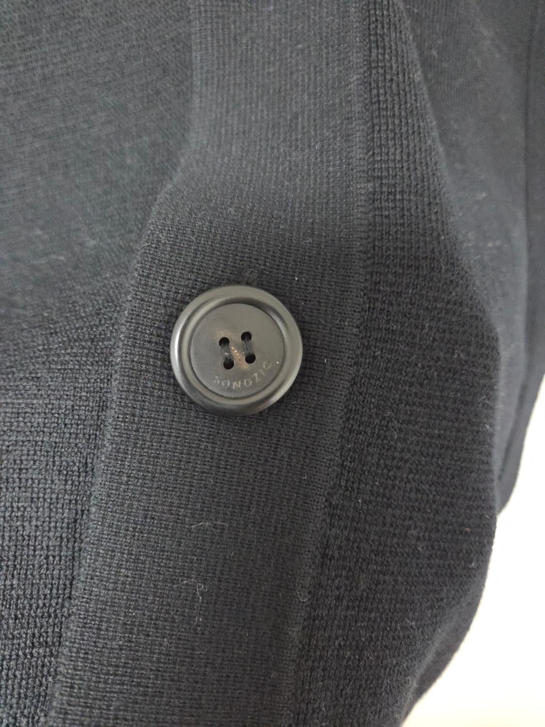 [새상품] 송지오 컬렉션 레이어드 반반 하프 가디건 46(105) 상품이미지7