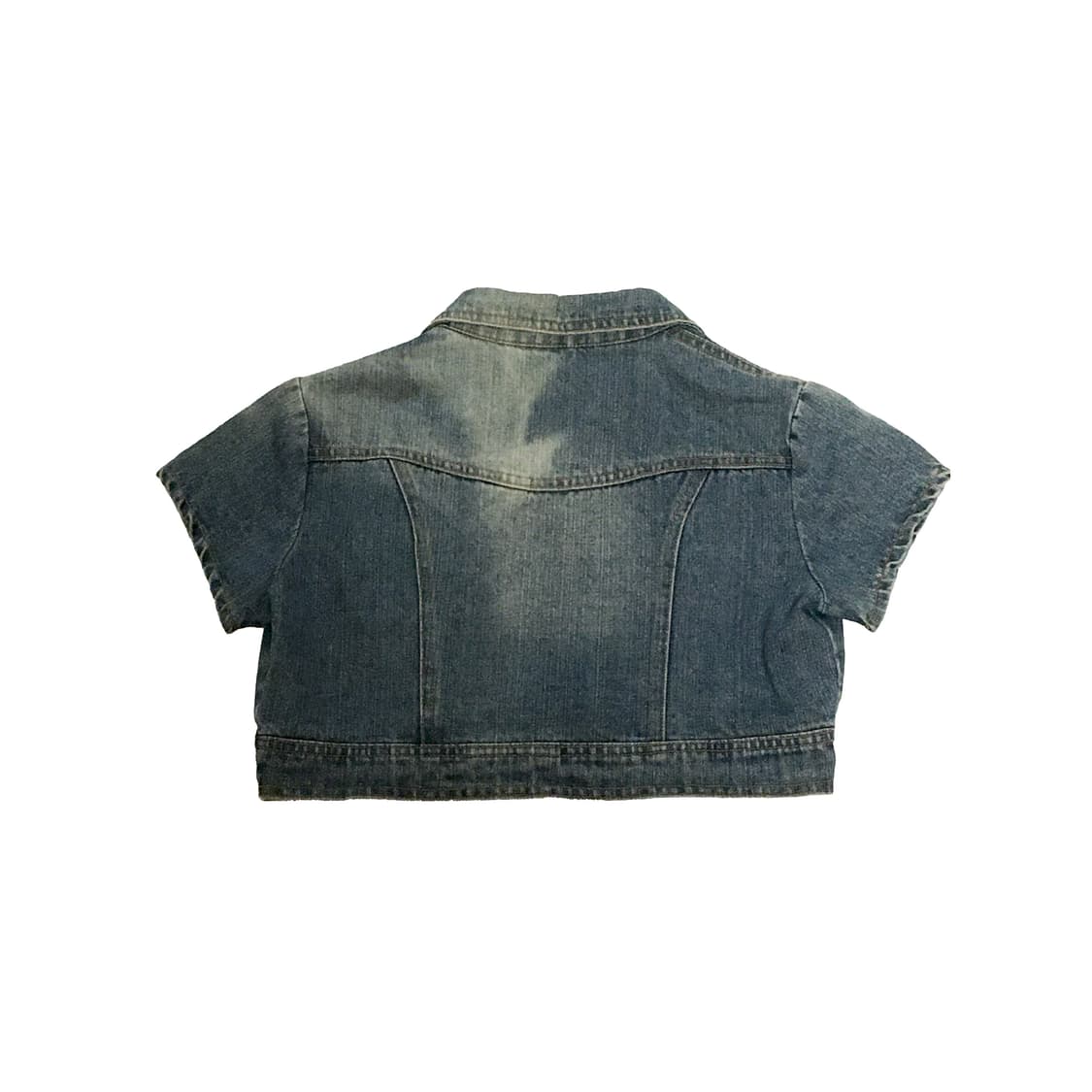 청볼레로 반팔청자켓 데님자켓 히메갸루 히메카지 상품이미지2