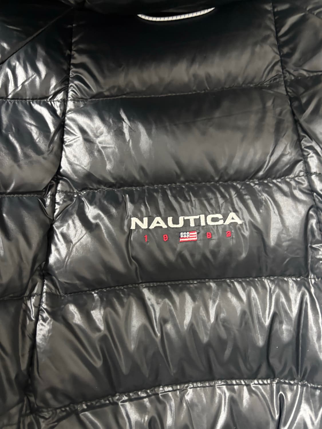 노티카 세일링 후디드 경량 패딩 상품이미지4