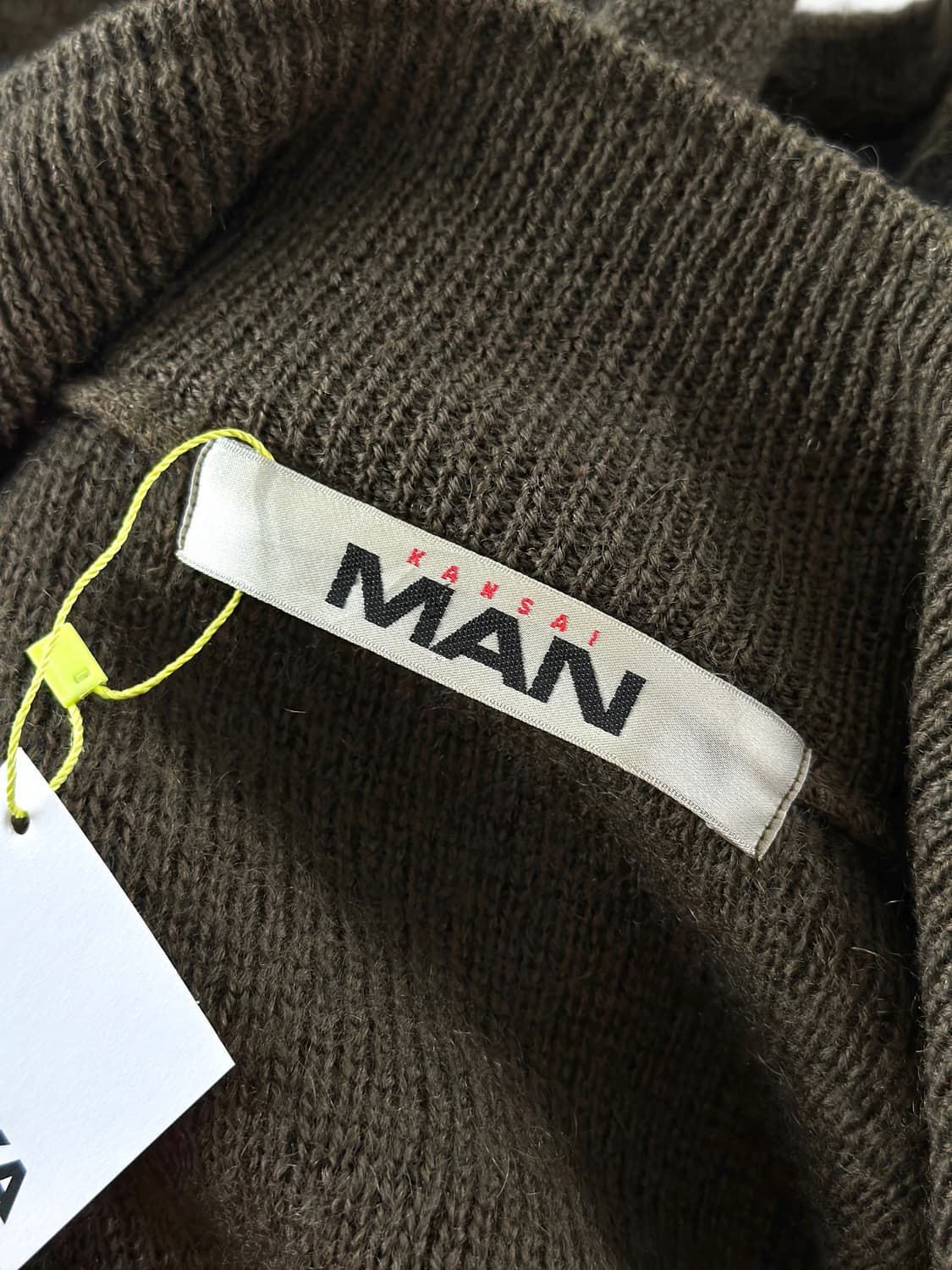 80~90s 빈티지 간사이 야마모토 맨 울 니트 자켓 상품이미지9