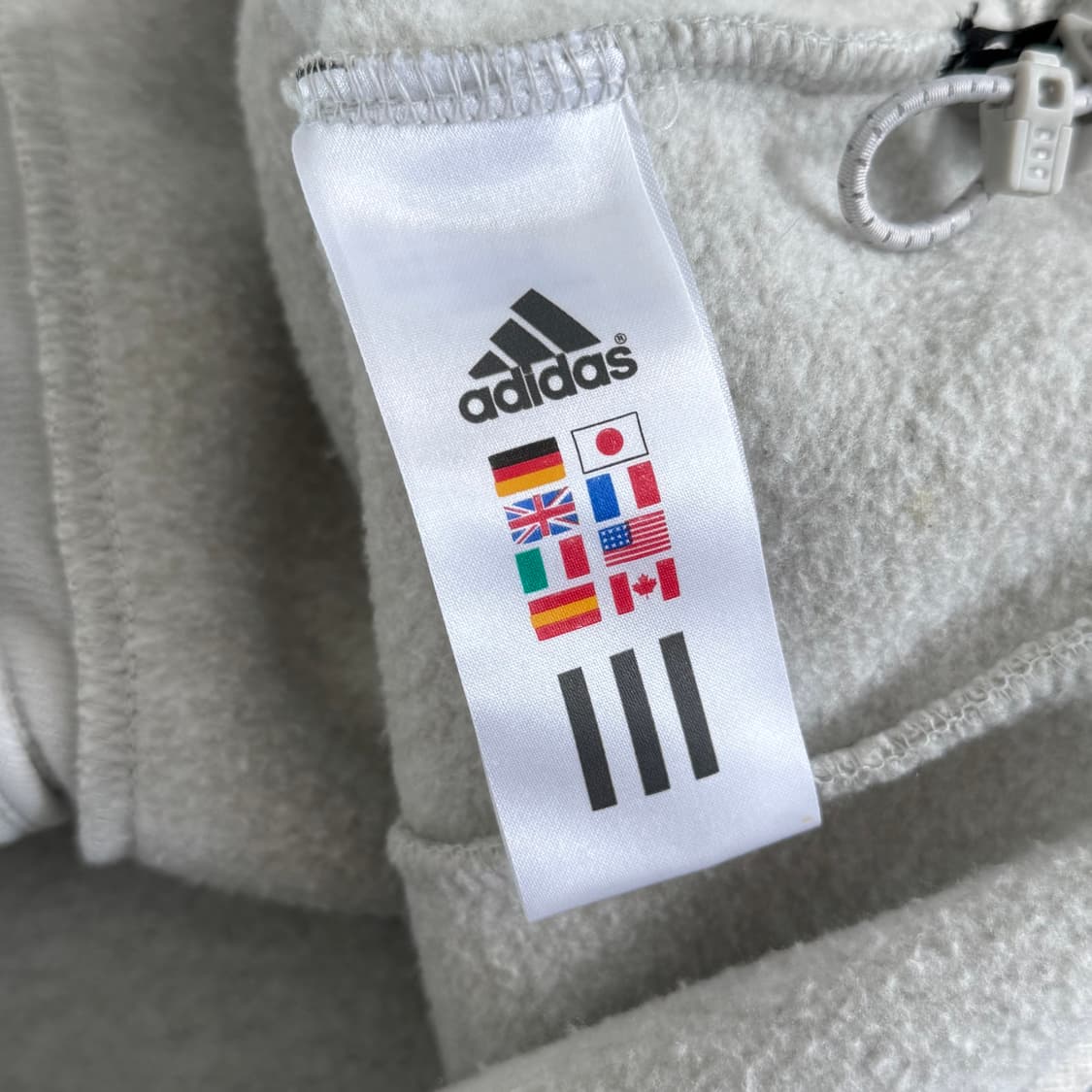 아디다스 멜란지 플리스 자켓 85 상품이미지6