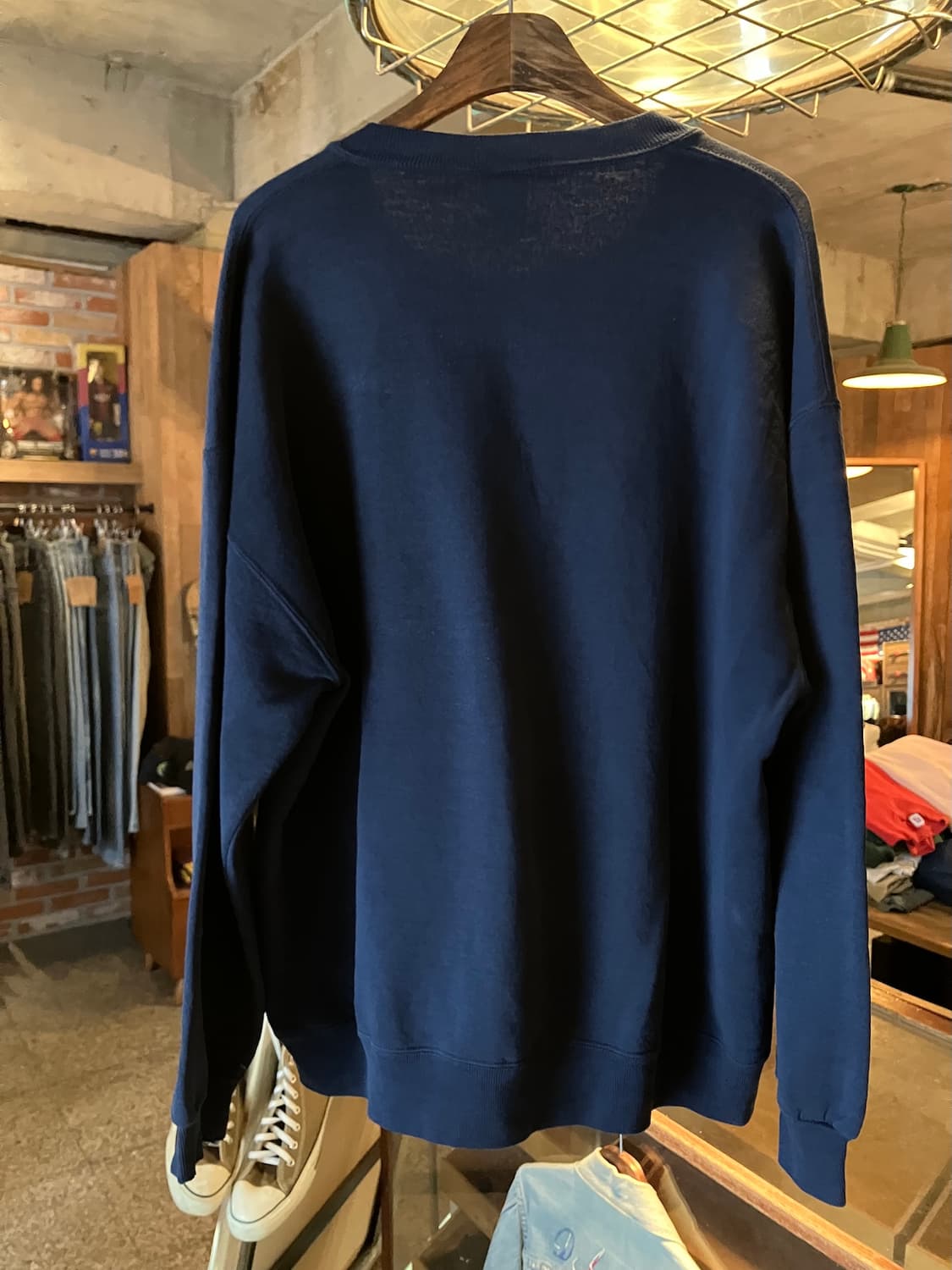 90s USA 빈티지 러셀 플레인 스웻 셔츠 맨투맨 상품이미지4