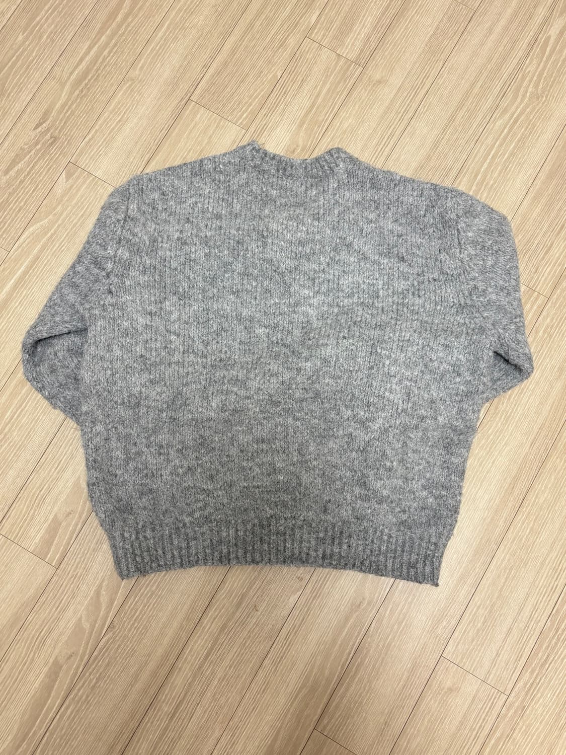 [OS] 헤아 hae.a 니트 스웨터 그레이 상품이미지2