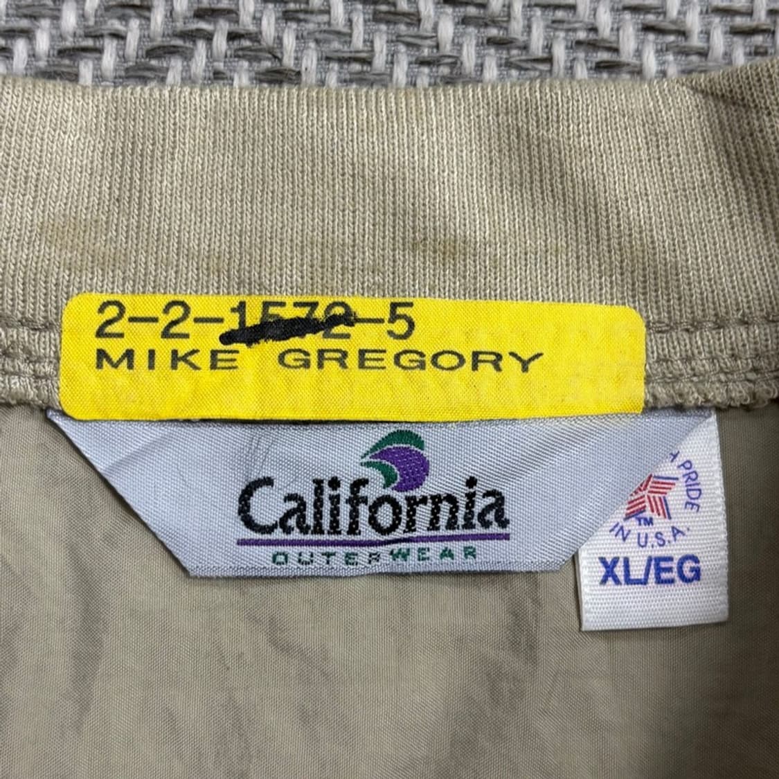 California Outwears 자수 웜업 v4324 상품이미지6