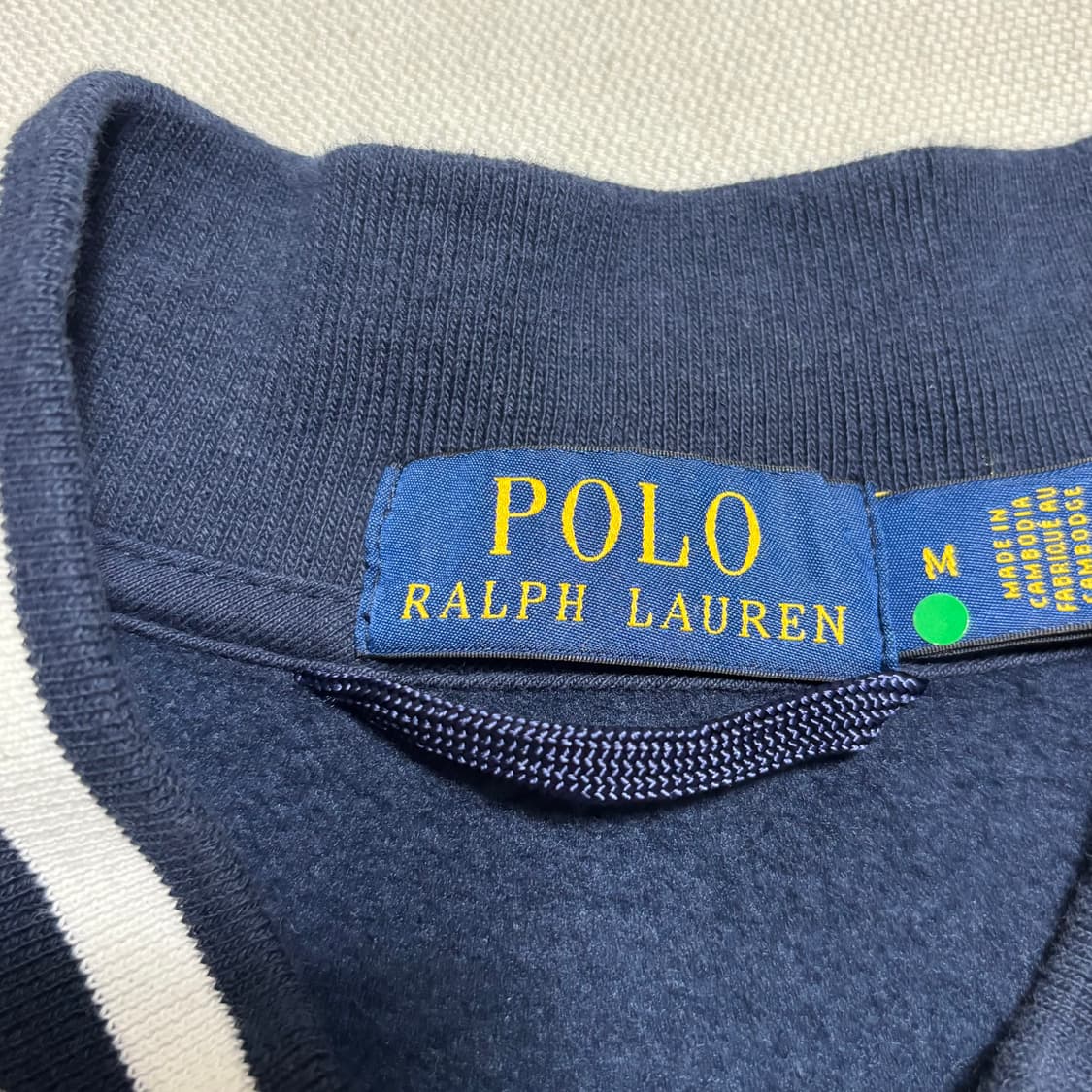 M 폴로랄프로렌 플리스 베이스볼 자켓 상품이미지4