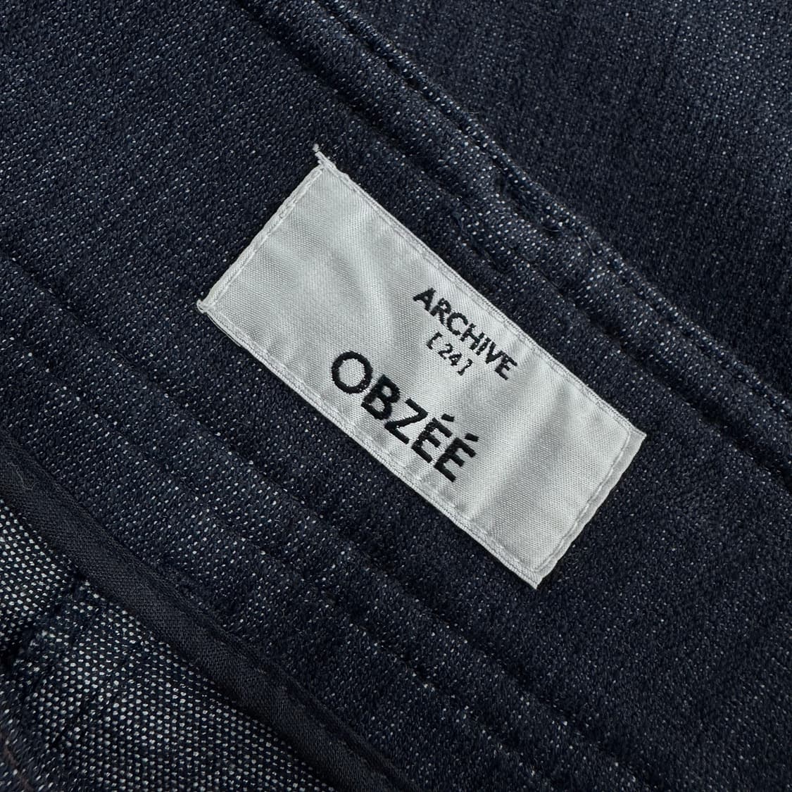 오브제 테이퍼드 데님 팬츠 상품이미지2