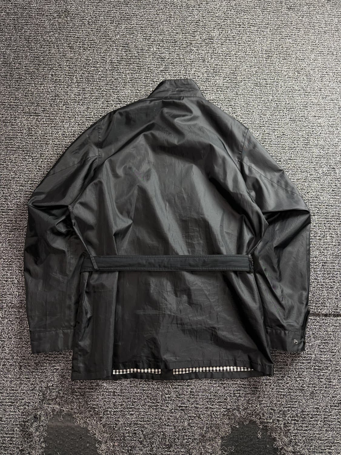 바버 인터네셔널 A7 왁스 자켓 블랙 4212 상품이미지5