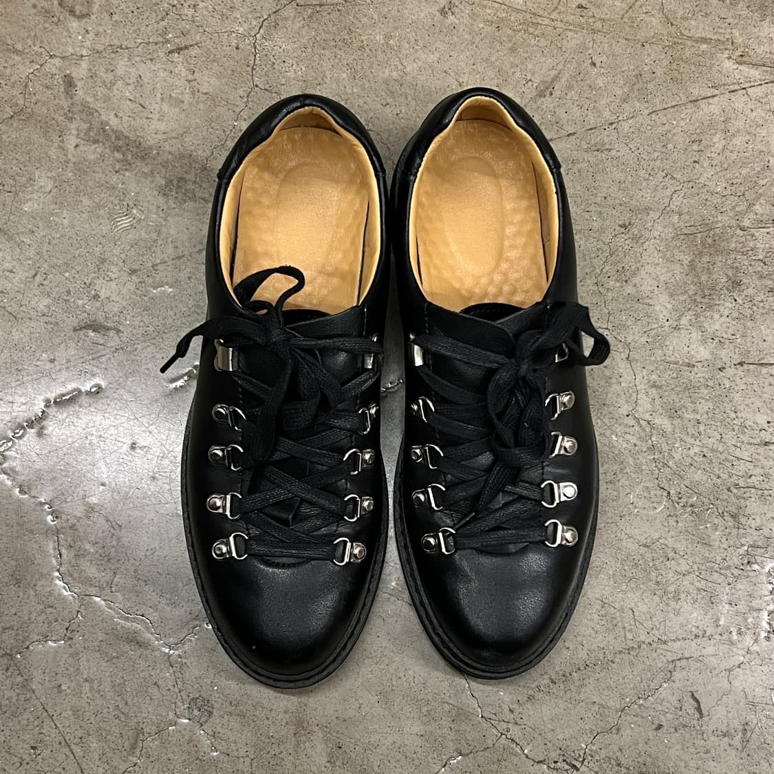 빈티지 하이킹슈즈 트레킹화 블랙 270-275 상품이미지5