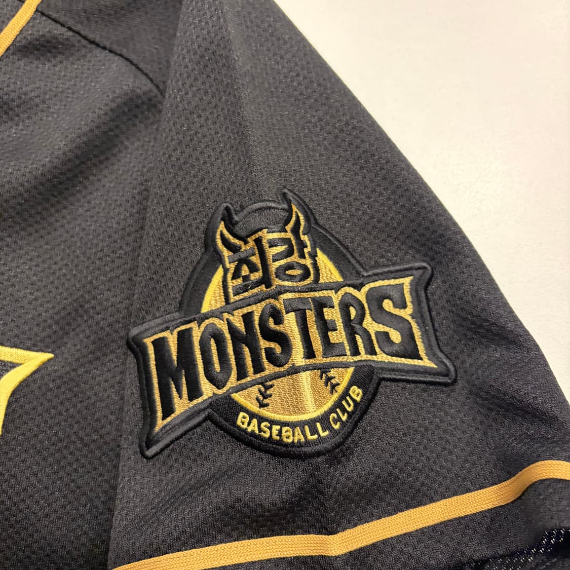 [95] 최강야구 박재욱 몬스터즈 블랙 야구 유니폼 B418 상품이미지4