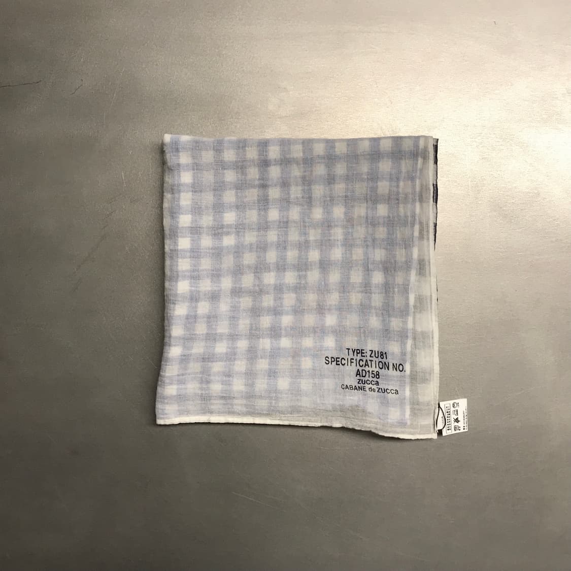 ZUCCA 주카 배색 스카프 상품이미지2