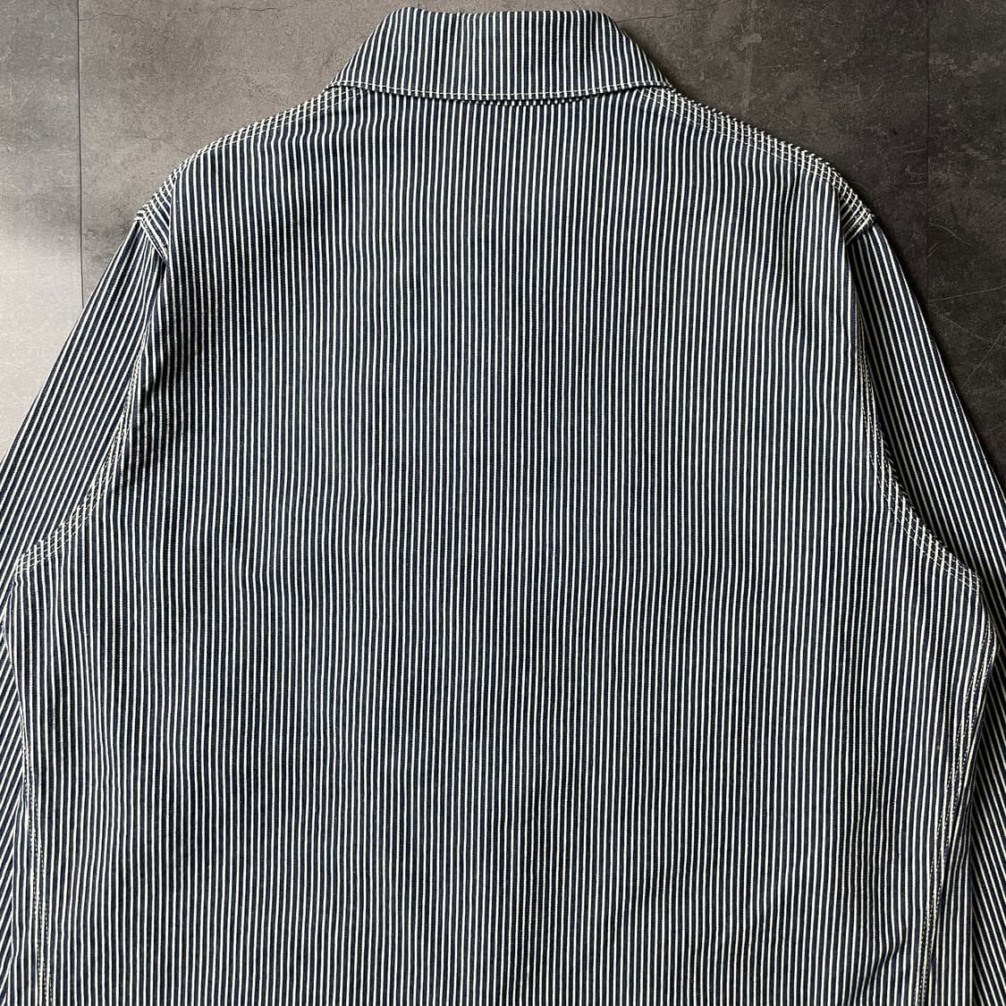 OSHKOSH 80s 오시코시 스트라이프 초어 코트 자켓A00691 상품이미지9