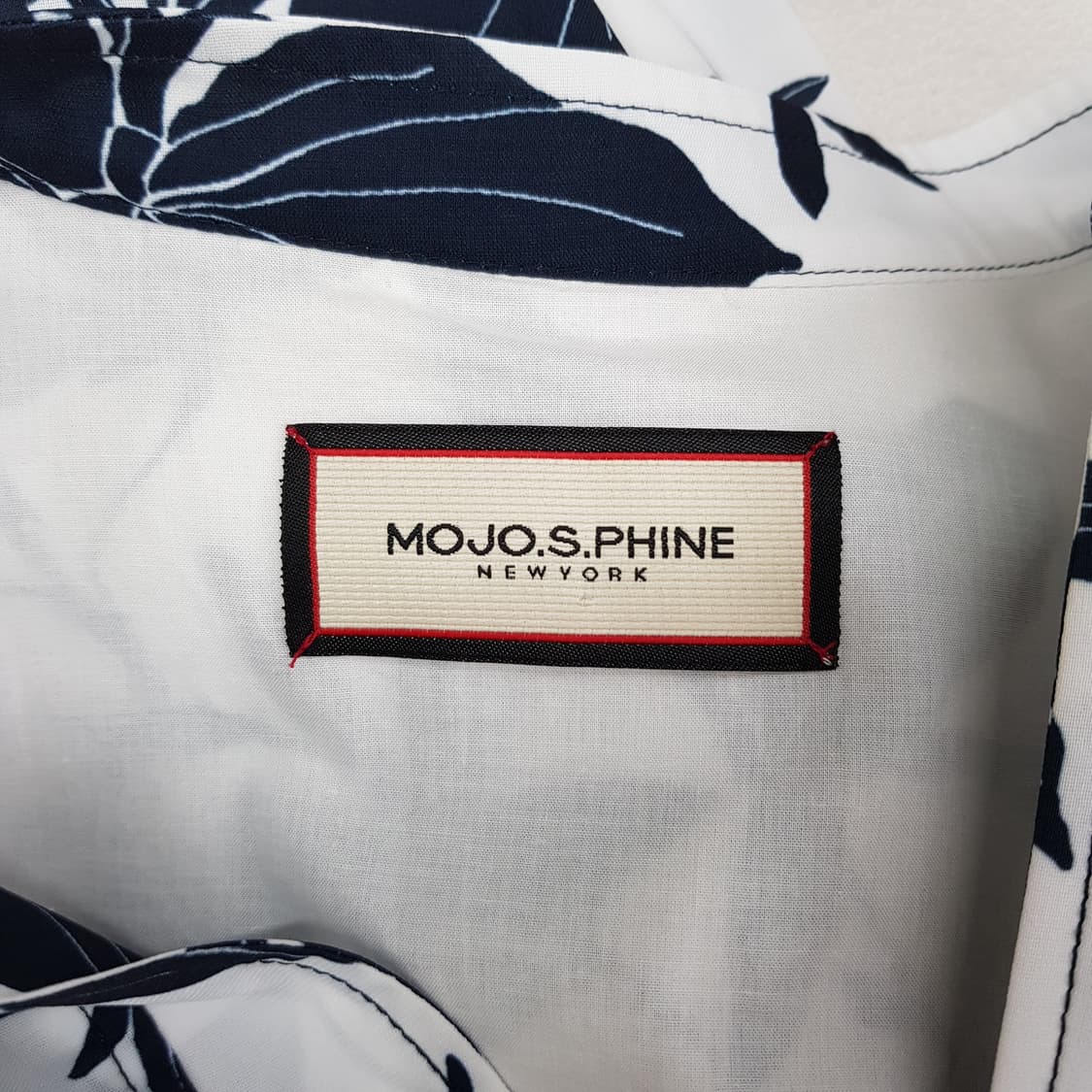 모조에스핀 2021 플라워 패턴 벨티드 롱원피스 M사이즈 상품이미지7