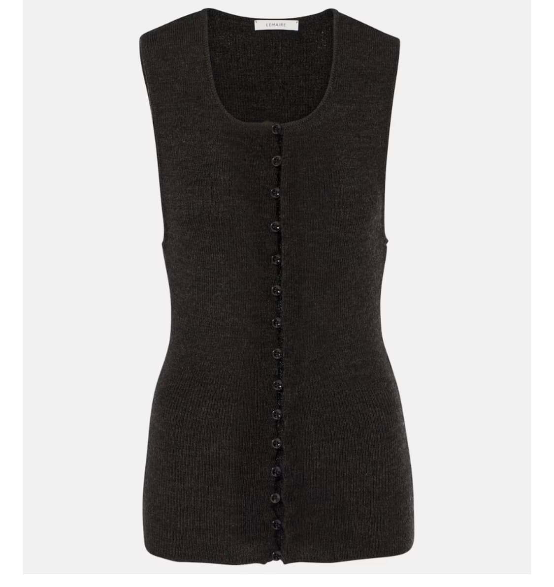Lemaire Sleeveless Fitted Gardigan 상품이미지2