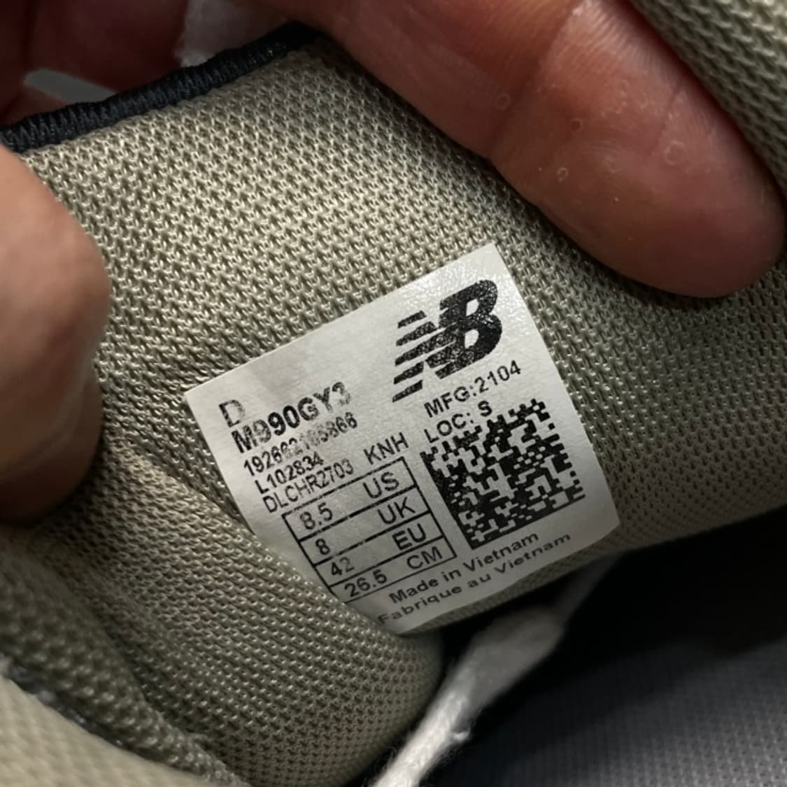 265 뉴발란스 990V3  상품이미지7