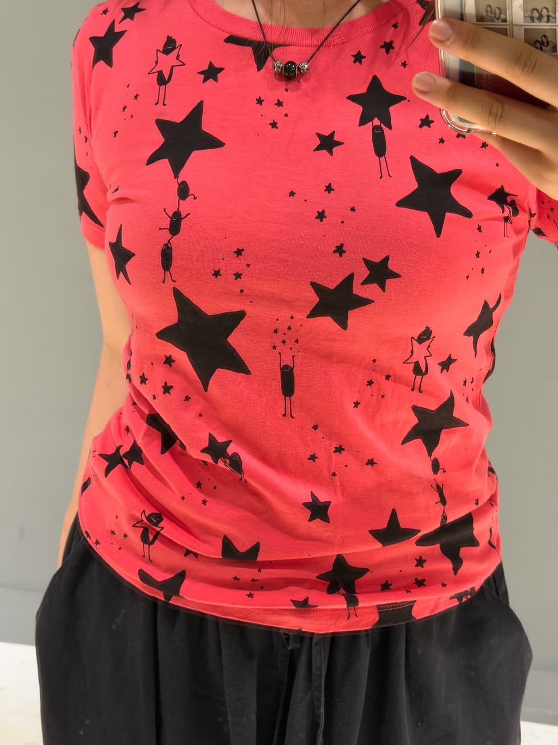 star pattern kawaii t-shirt 상품이미지4