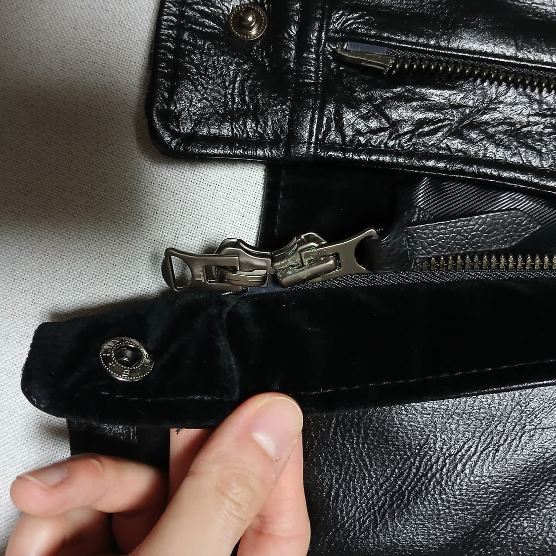 볼란테 카프스킨 가죽자켓 진짜 이쁘고 퀄리티 미쳤음 상품이미지7