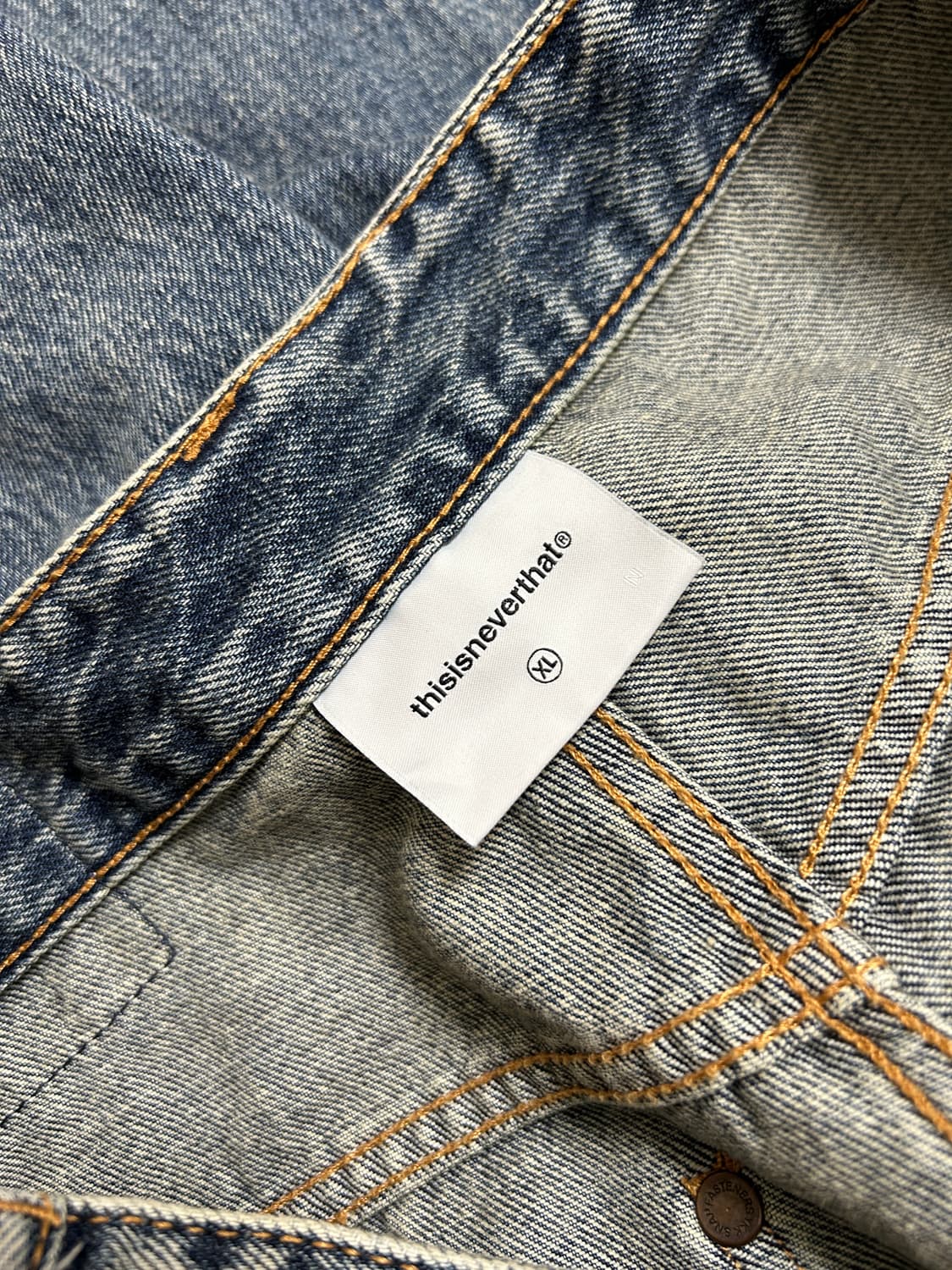 [XL] 디스이즈네버댓 데님 카펜터 팬츠 머드 상품이미지3