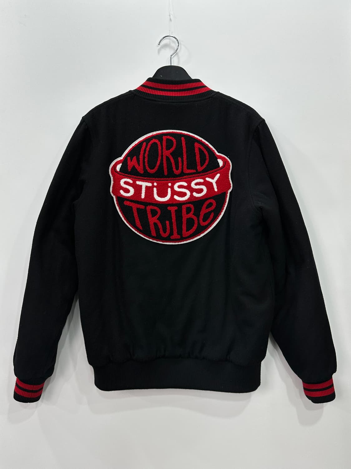 스투시 35주년 기념 월드 트라이브 울 바시티 M 상품이미지2