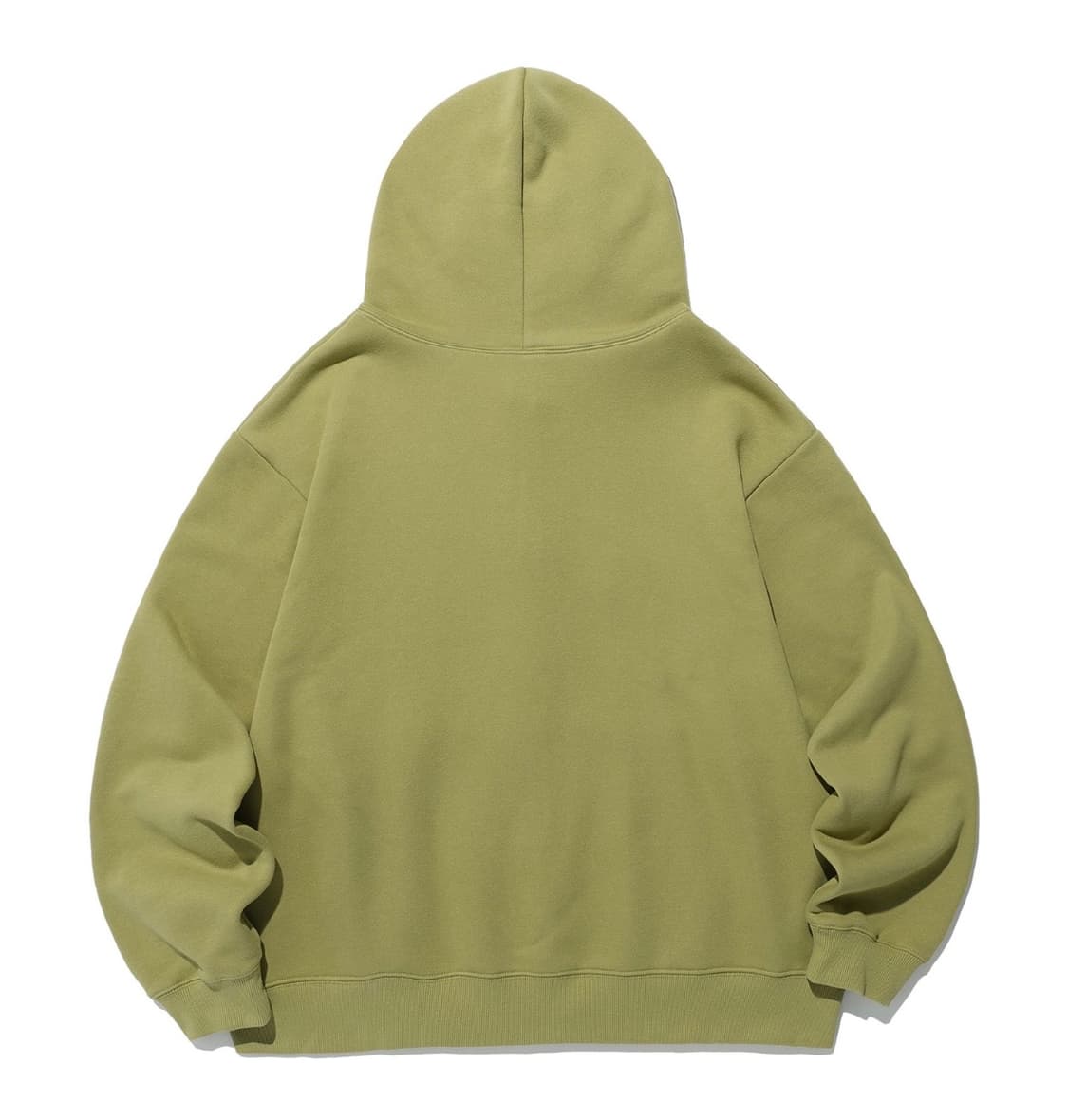 3STAR LOGO ZIP HOODIE 나이스고스트클럽 후드집업 올리브 상품이미지2