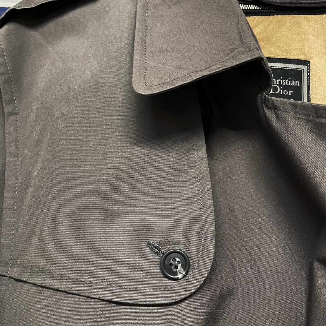 크리스찬 디올 무슈 내피 트렌치 코트 하이엔드 명품 코트 상품이미지4
